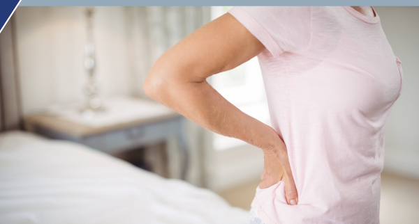 women and back pain